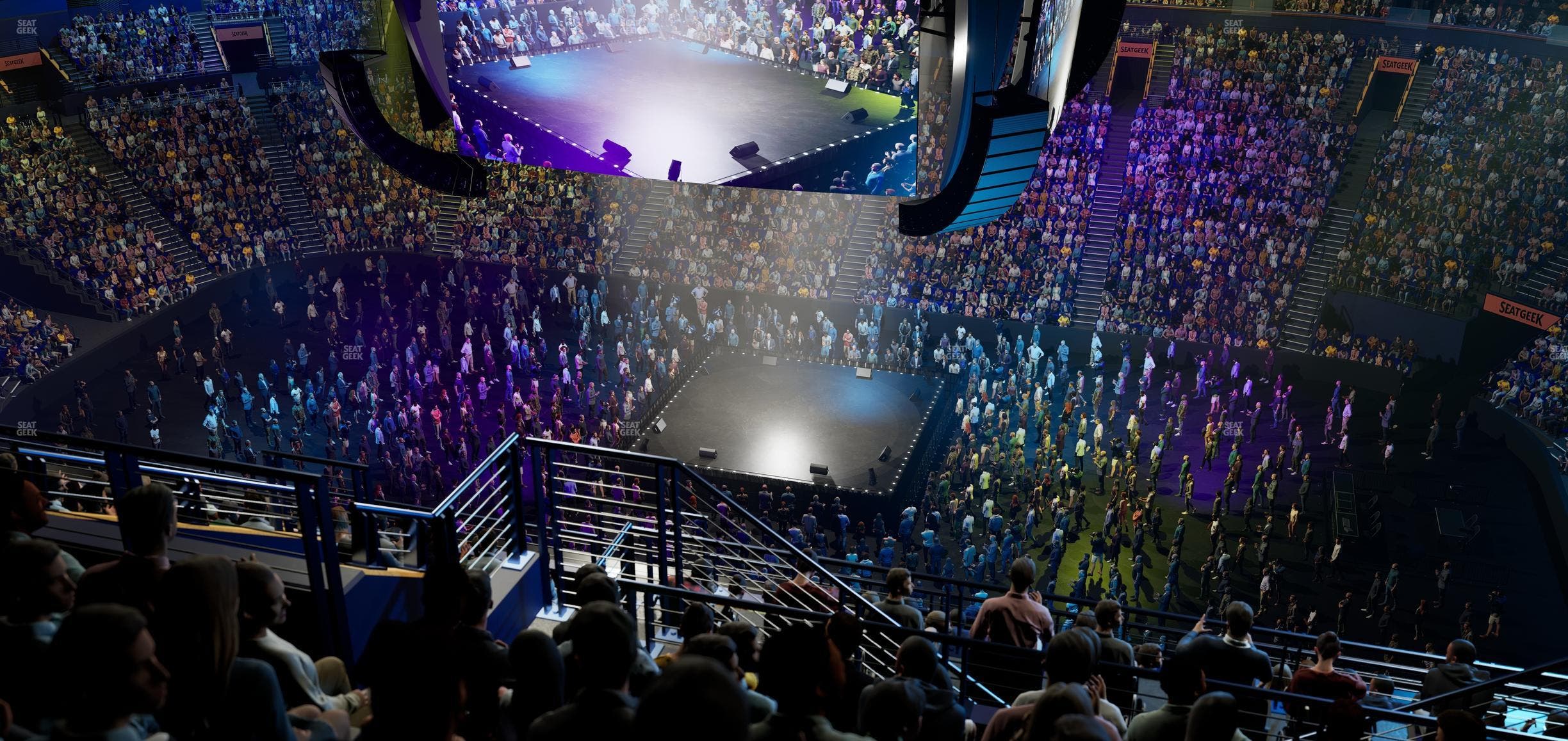 Bridgestone Arena - Section 327 Seat View