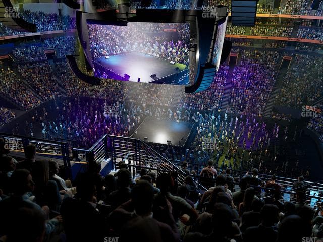 Bridgestone Arena - Section 327 Seat View