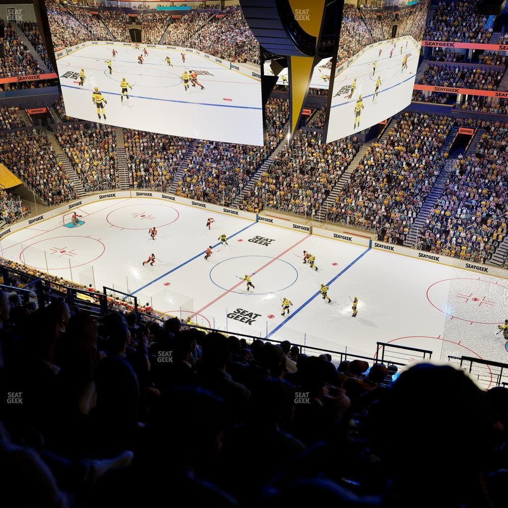 Bridgestone Arena - Section 328 Seat View