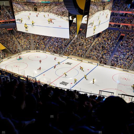 Bridgestone Arena - Section 328 Seat View