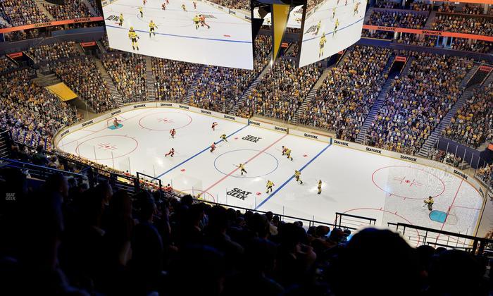 Bridgestone Arena - Section 328 Seat View