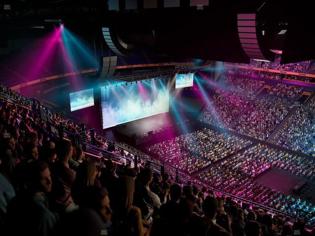 Bridgestone Arena - Section 328 Seat View Bridgestone Arena - Section 328 Seat View