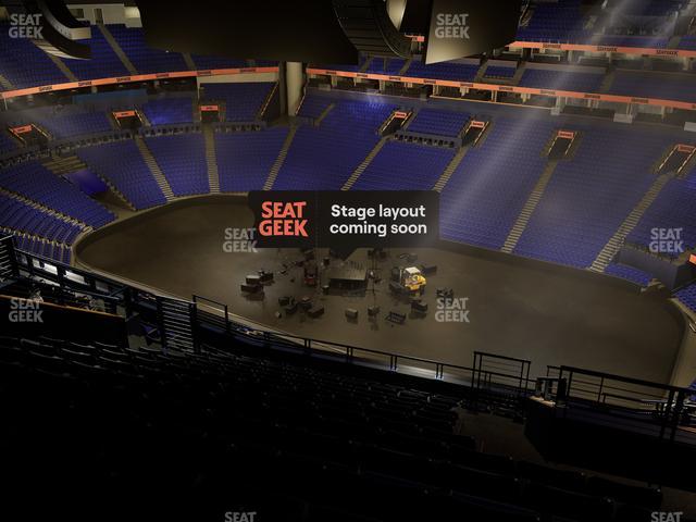 Bridgestone Arena - Section 328 Seat View