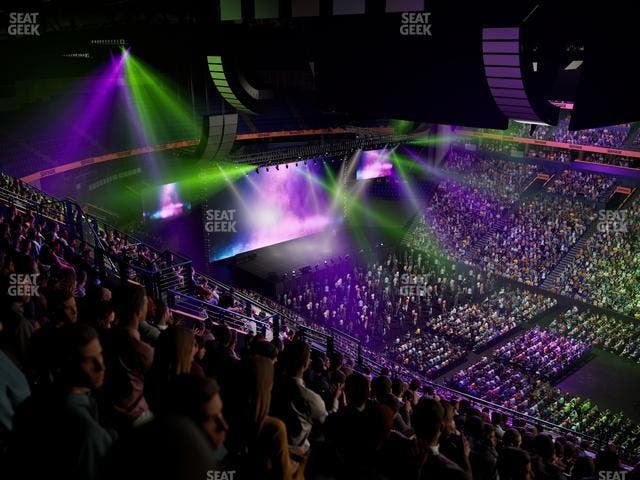 Bridgestone Arena - Section 328 Seat View