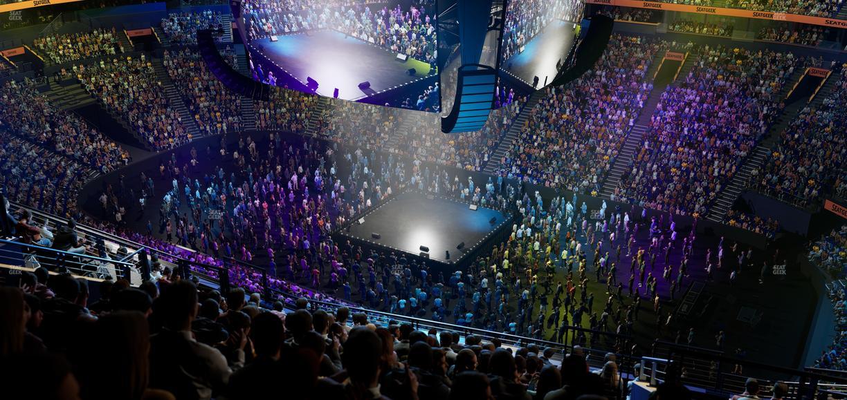 Bridgestone Arena - Section 328 Seat View