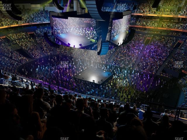 Bridgestone Arena - Section 328 Seat View