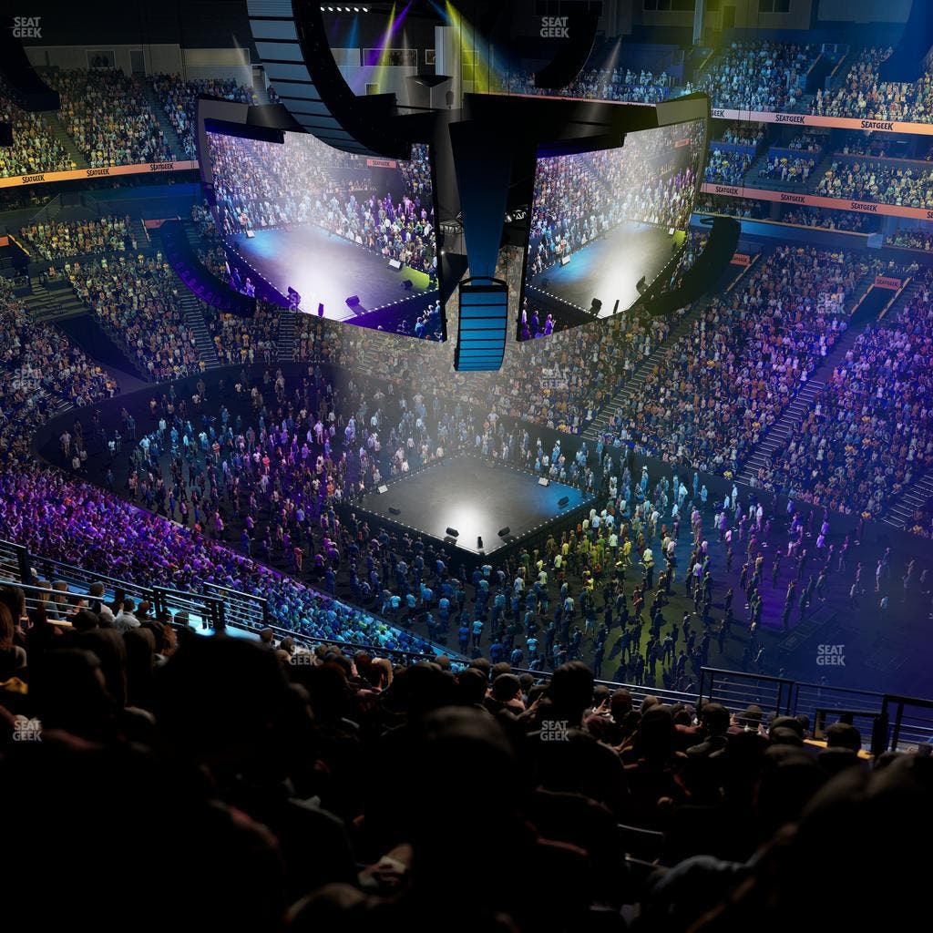 Bridgestone Arena - Section 329 Seat View