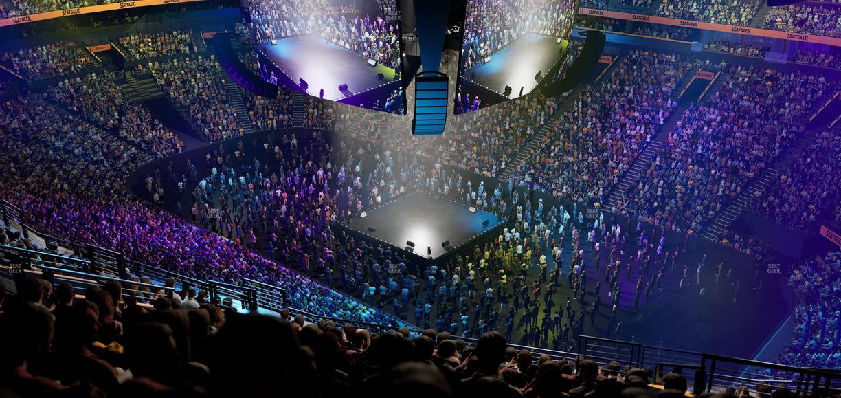 Bridgestone Arena - Section 329 Seat View