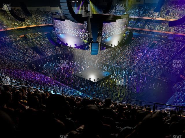 Bridgestone Arena - Section 329 Seat View