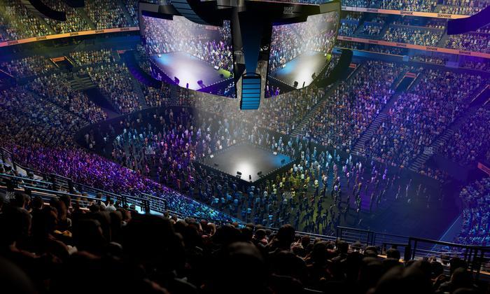 Bridgestone Arena - Section 329 Seat View