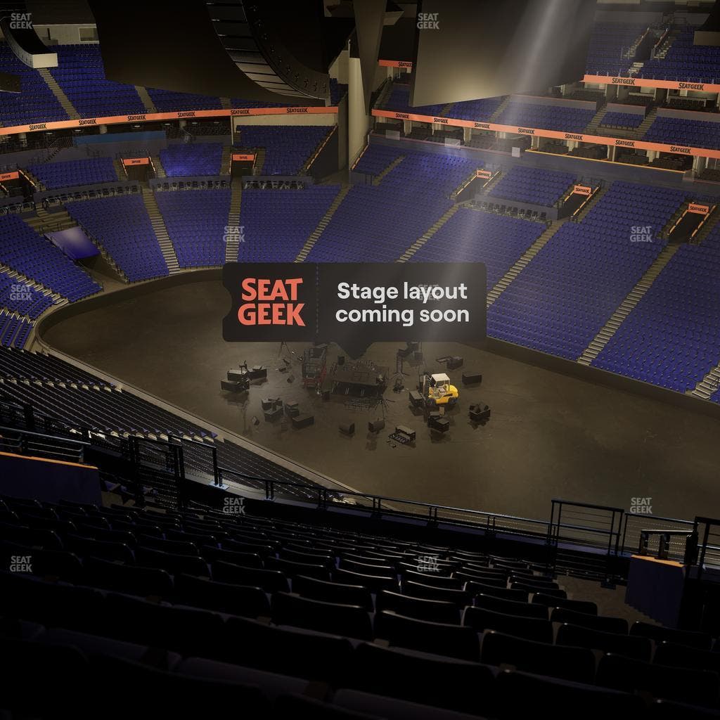 Bridgestone Arena - Section 329 Seat View