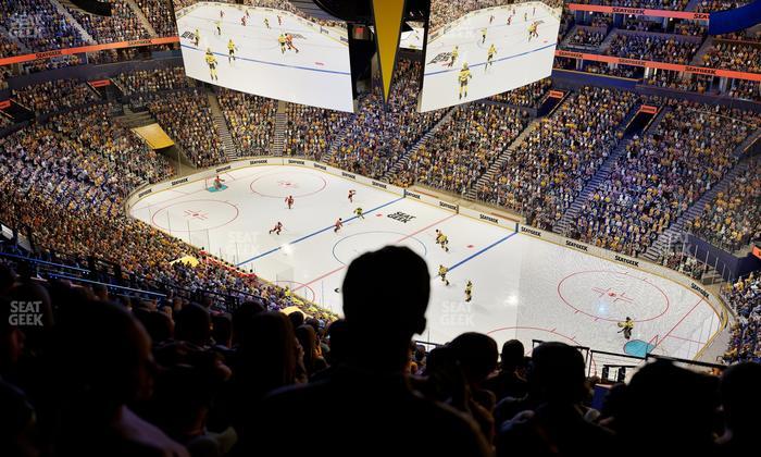 Bridgestone Arena - Section 329 Seat View