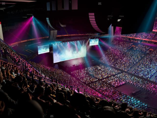 Bridgestone Arena - Section 329 Seat View Bridgestone Arena - Section 329 Seat View