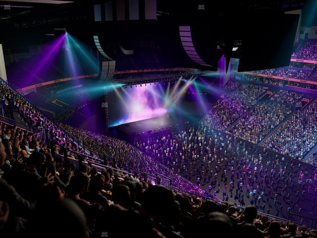 Bridgestone Arena - Section 329 Seat View Bridgestone Arena - Section 329 Seat View