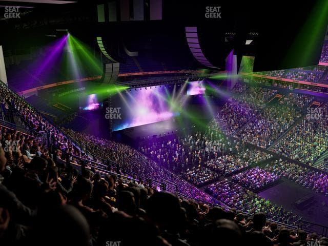 Bridgestone Arena - Section 329 Seat View