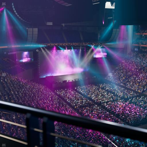 Bridgestone Arena - Section 330 Seat View