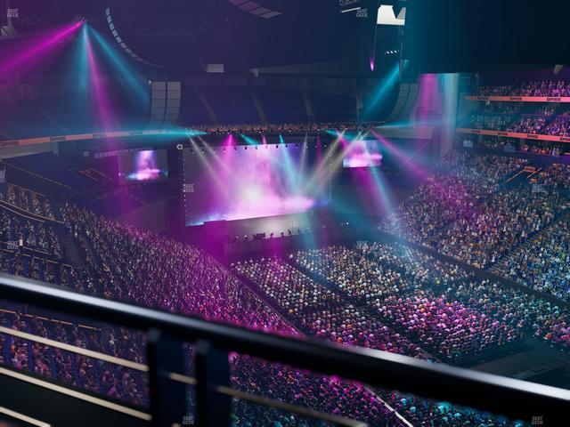 Bridgestone Arena - Section 330 Seat View