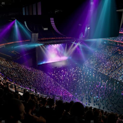 Bridgestone Arena - Section 330 Seat View