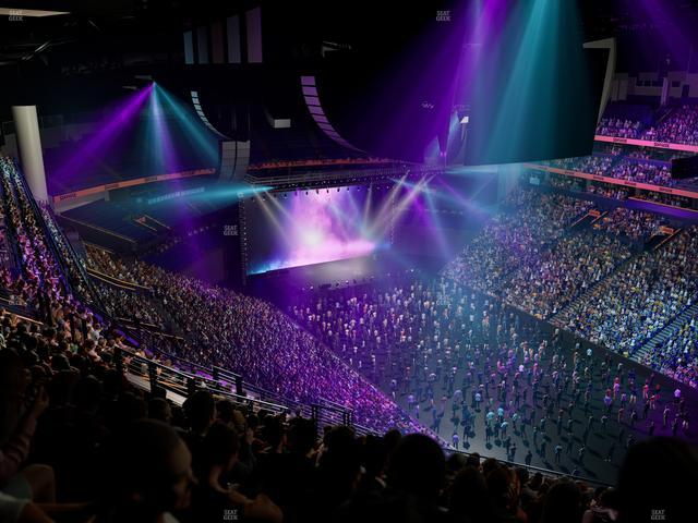 Bridgestone Arena - Section 330 Seat View Bridgestone Arena - Section 330 Seat View