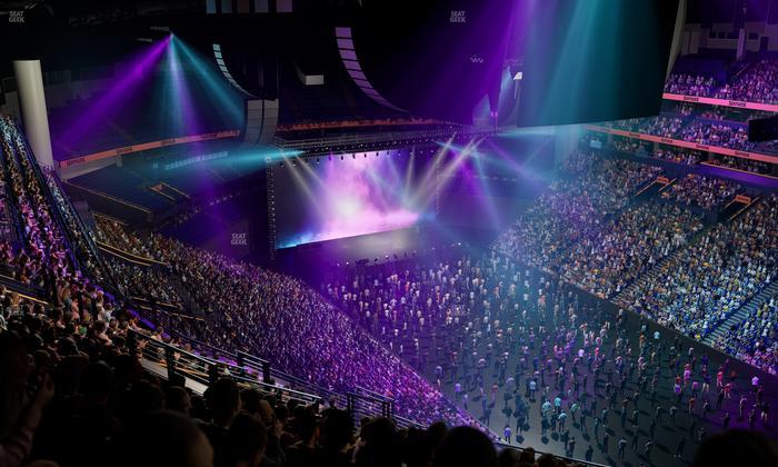 Bridgestone Arena - Section 330 Seat View