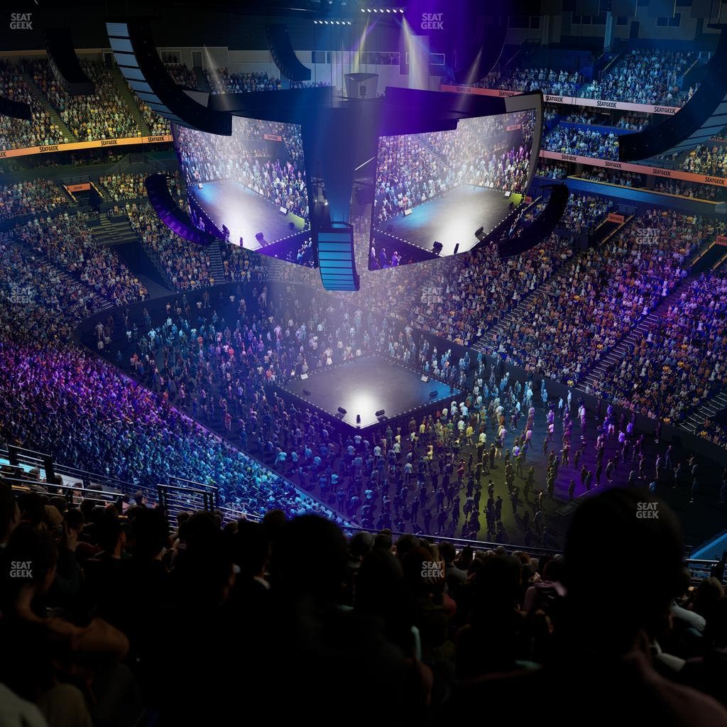 Bridgestone Arena - Section 330 Seat View