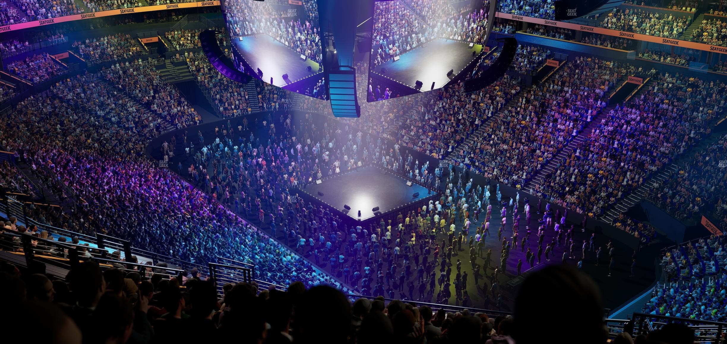 Bridgestone Arena - Section 330 Seat View