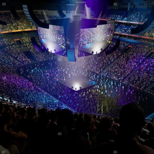 Bridgestone Arena - Section 330 Seat View