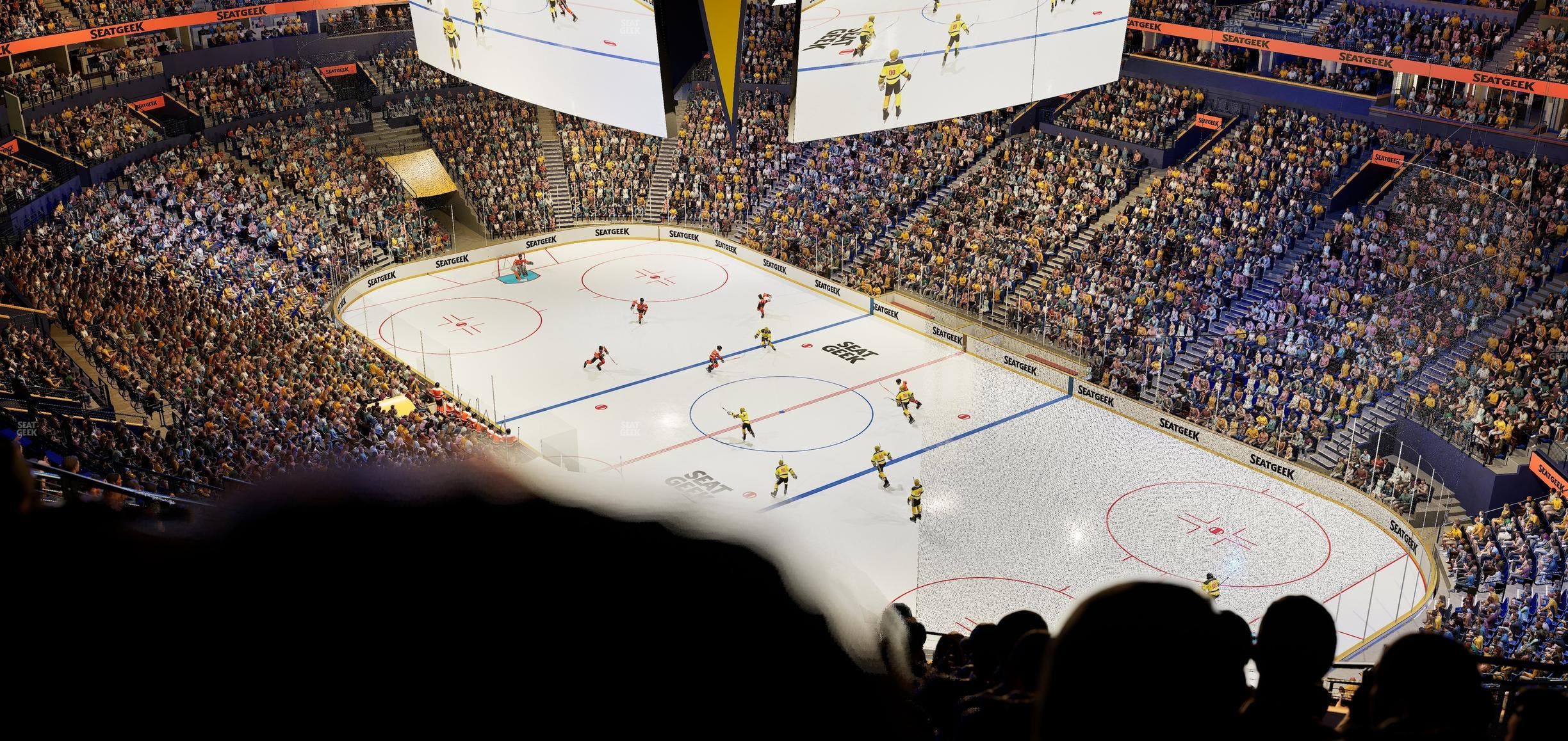 Bridgestone Arena - Section 330 Seat View
