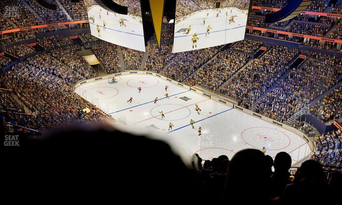 Bridgestone Arena - Section 330 Seat View