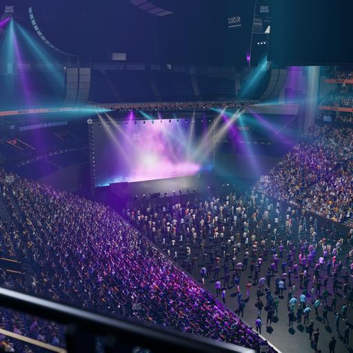 Bridgestone Arena - Section 330 Seat View