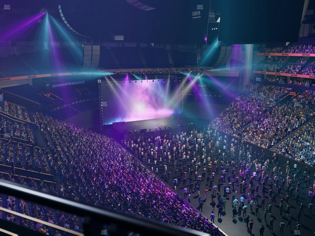 Bridgestone Arena - Section 330 Seat View