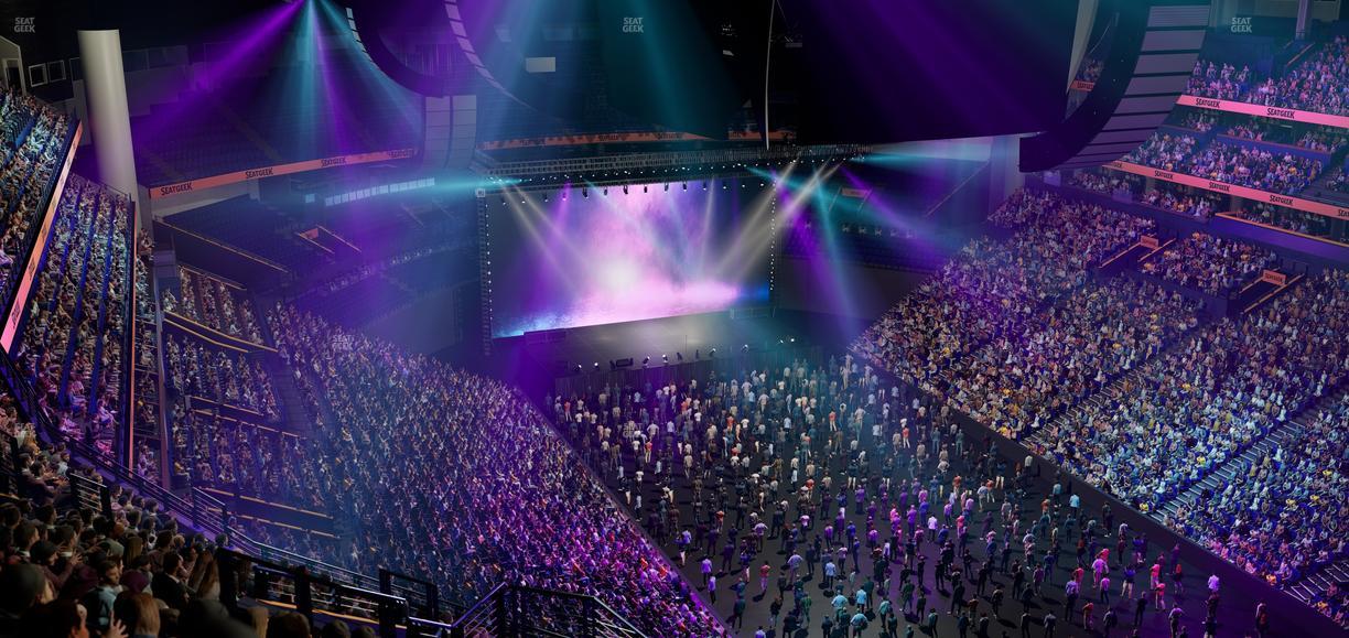 Bridgestone Arena - Section 331 Seat View