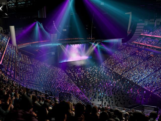 Bridgestone Arena - Section 331 Seat View Bridgestone Arena - Section 331 Seat View