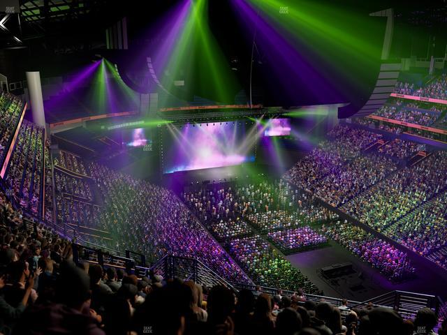 Bridgestone Arena - Section 331 Seat View