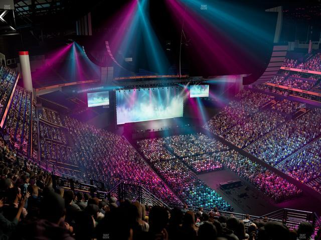 Bridgestone Arena - Section 331 Seat View Bridgestone Arena - Section 331 Seat View