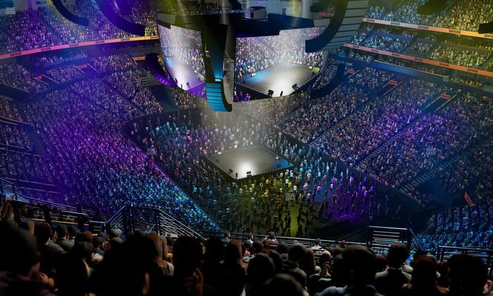 Bridgestone Arena - Section 331 Seat View