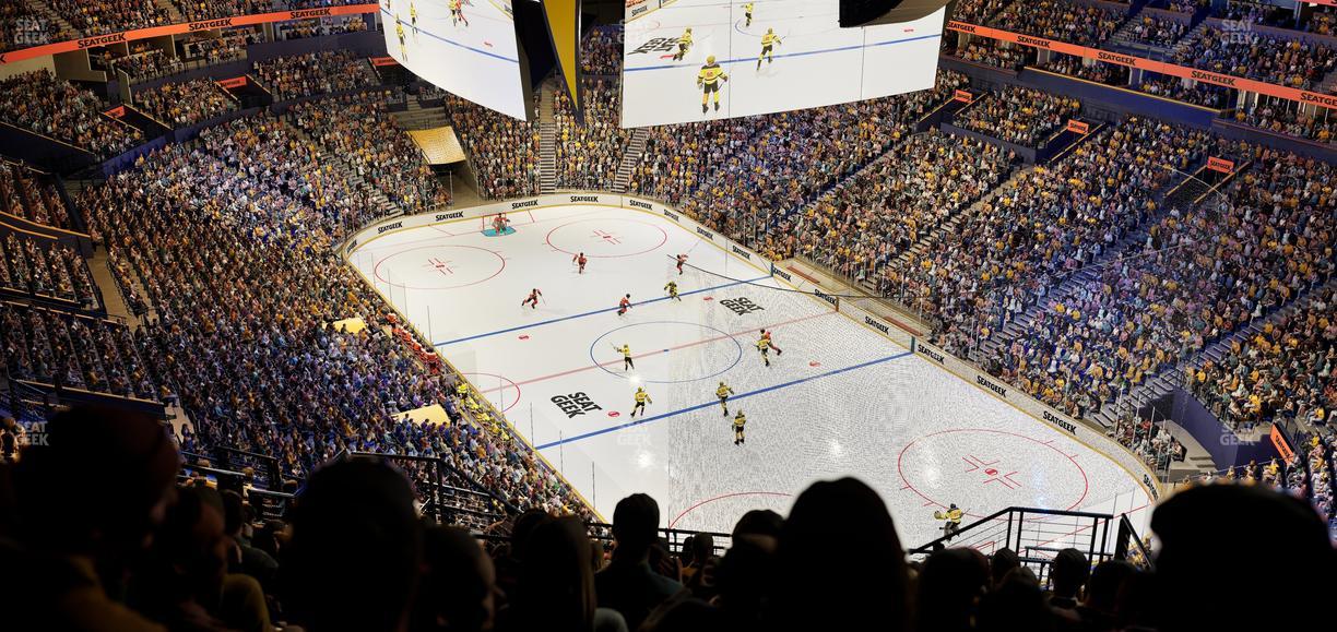 Bridgestone Arena - Section 331 Seat View