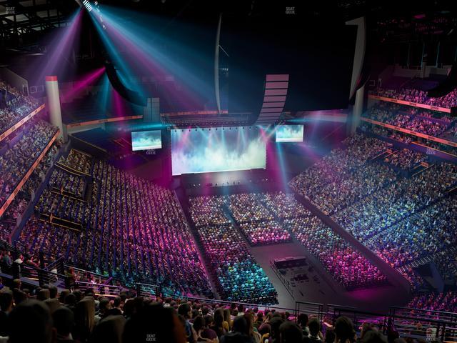 Bridgestone Arena - Section 332 Seat View Bridgestone Arena - Section 332 Seat View