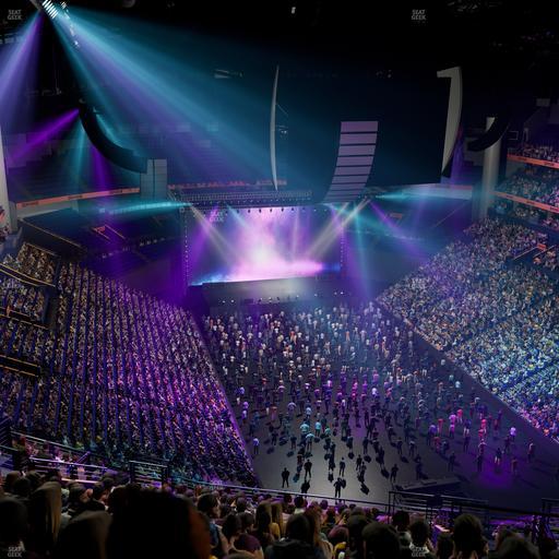 Bridgestone Arena - Section 332 Seat View