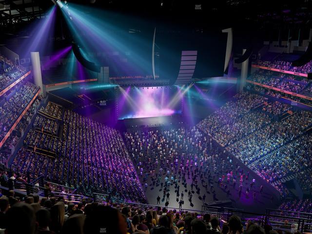 Bridgestone Arena - Section 332 Seat View Bridgestone Arena - Section 332 Seat View