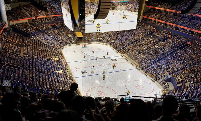 Bridgestone Arena - Section 332 Seat View