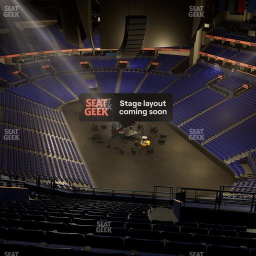 Bridgestone Arena - Section 332 Seat View