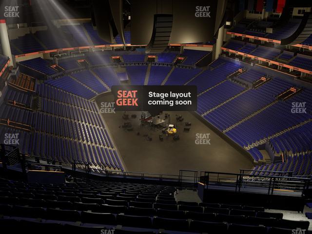 Bridgestone Arena - Section 332 Seat View