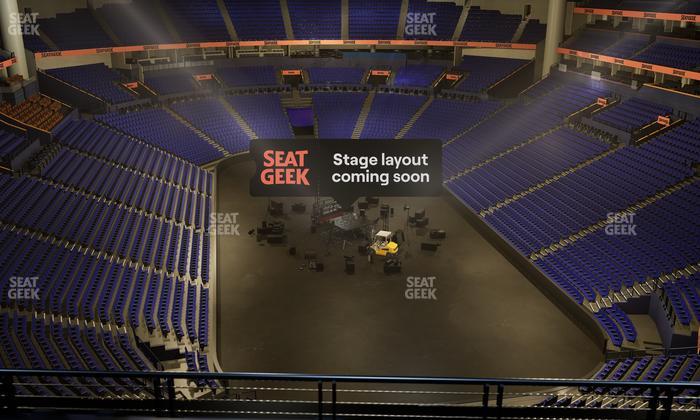 Bridgestone Arena - Section 333 Sro Seat View