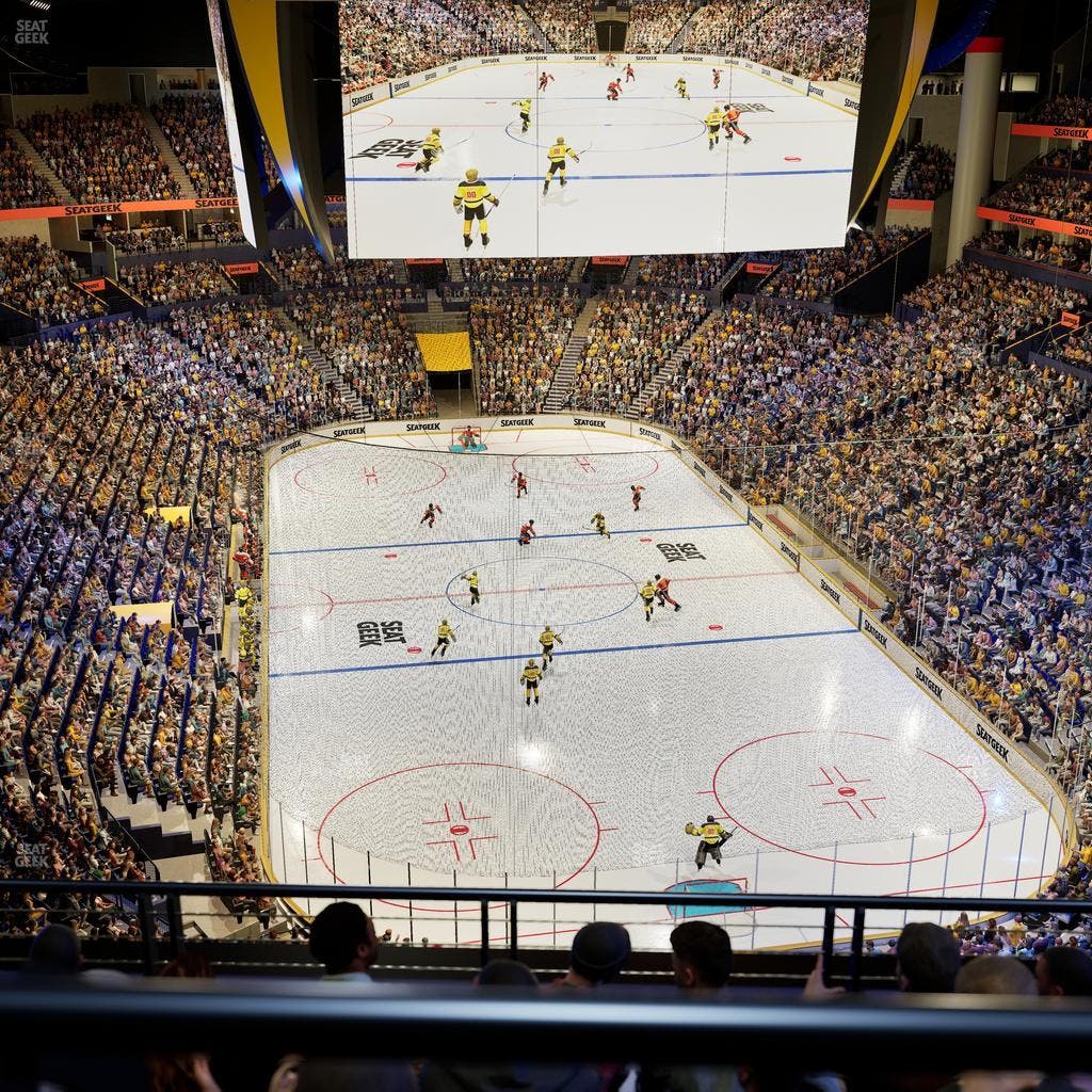 Bridgestone Arena - Section 333 Sro Seat View