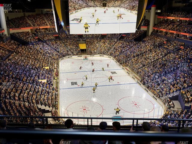 Bridgestone Arena - Section 333 Sro Seat View