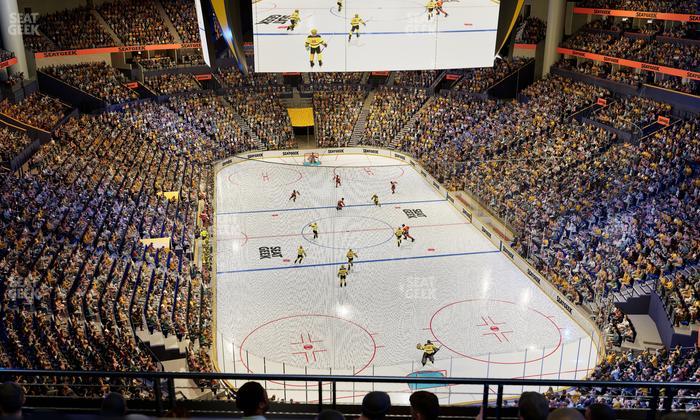 Bridgestone Arena - Section 333 Sro Seat View
