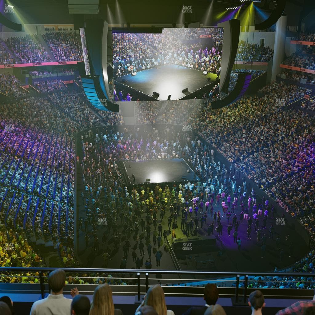 Bridgestone Arena - Section 333 Sro Seat View