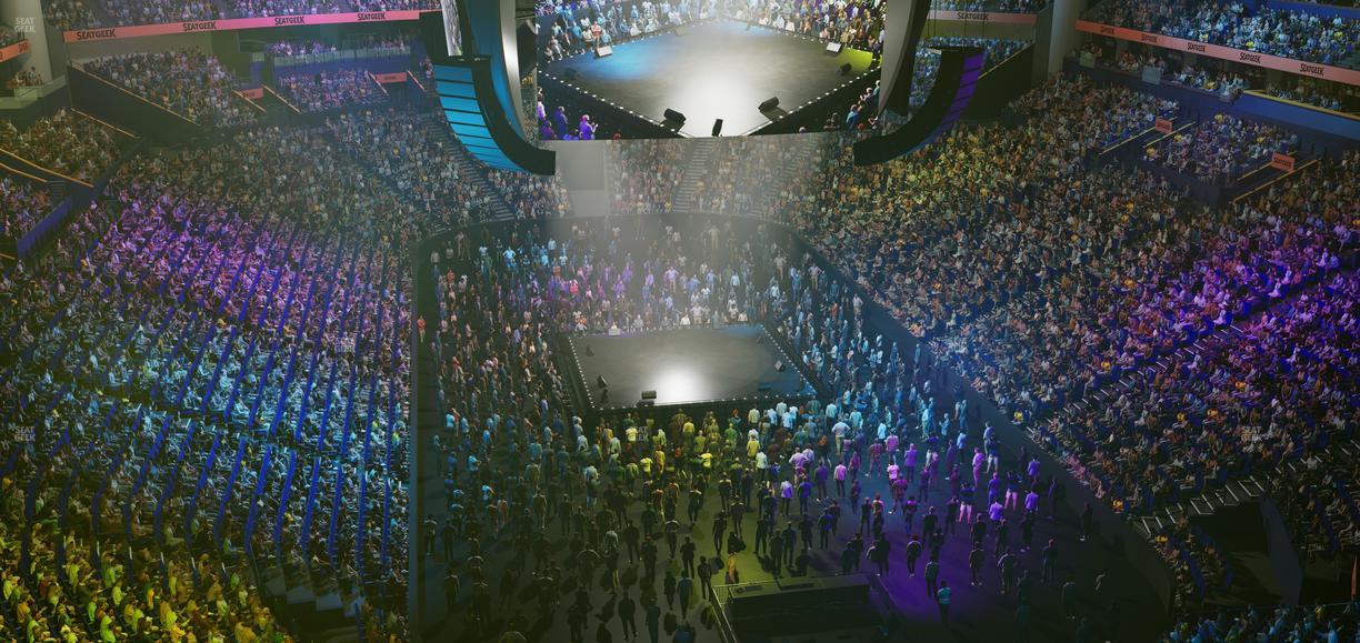 Bridgestone Arena - Section 333 Sro Seat View