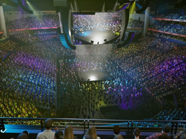 Bridgestone Arena - Section 333 Sro Seat View